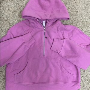 Lululemon scuba 1/2 zip Dahlia Mauve